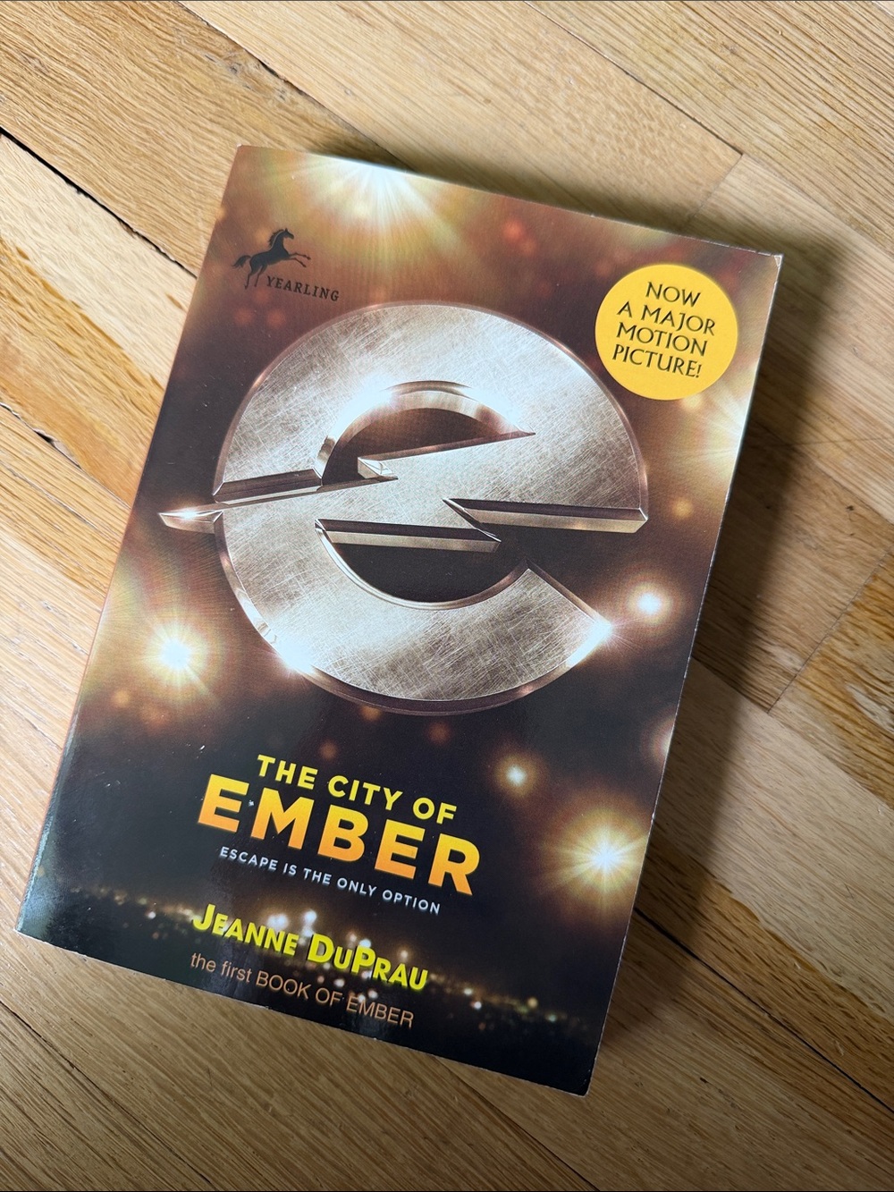 The City of Ember by Jeanne DuPrau - Brown & Gold Cover (Kids)